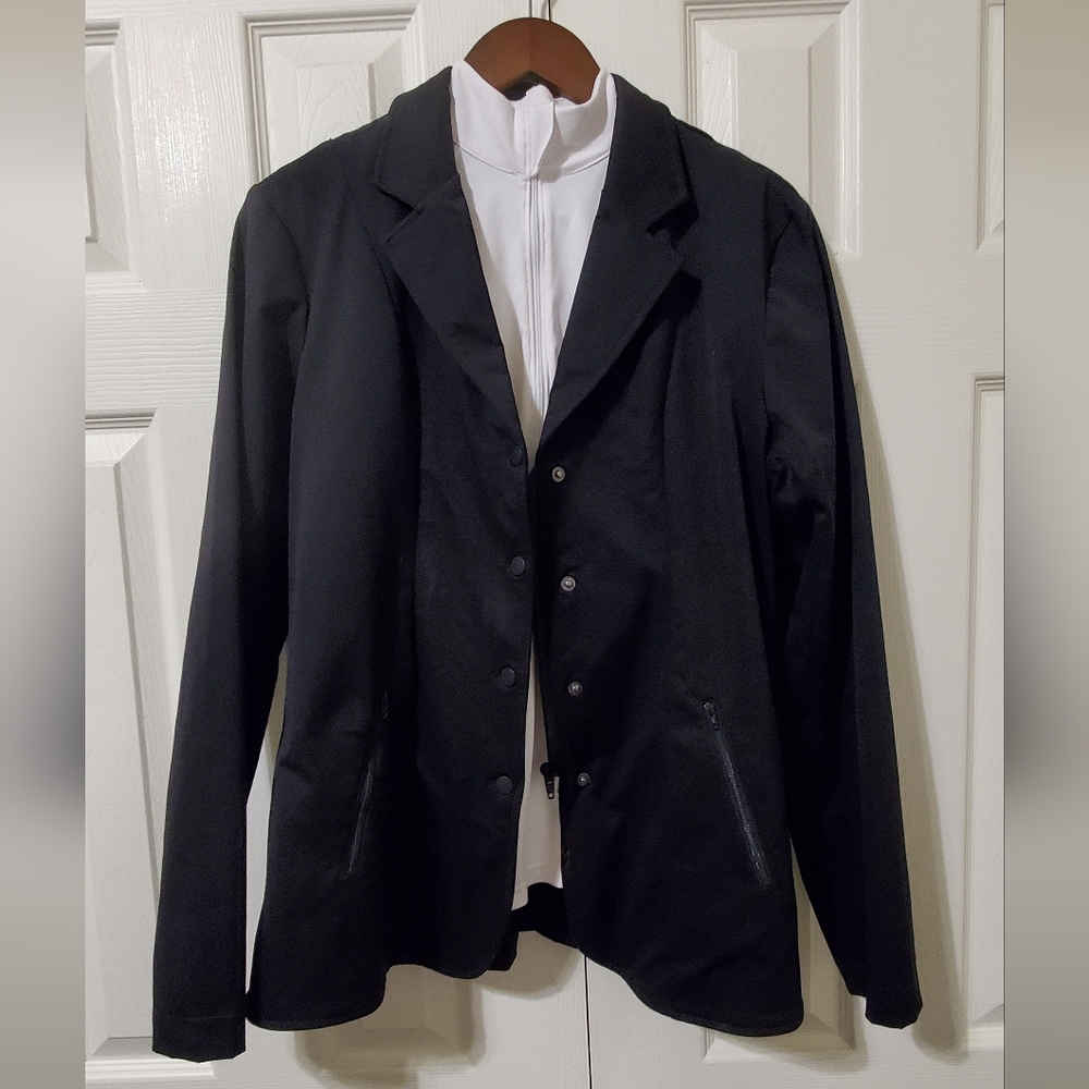 Smartpak Show Coat Black Ladies Large
